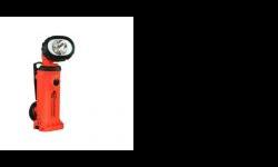 "
Streamlight 90761 Knucklehead Light Spot w/120V AC Fast Charge, Orange
The Streamlight Knucklehead Spot Flashlight, Orange, with Clip is an upright rechargeable light that can be hand-carried or set down on any flat surface to provide a fixed light,