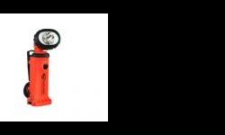 "
Streamlight 90770 Knucklehead Light Spot w/12V DC Fast Charge, Orange
The Streamlight Knucklehead Spot Flashlight, Orange, with Clip is an upright rechargeable light that can be hand-carried or set down on any flat surface to provide a fixed light, with