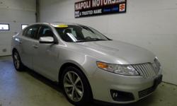 Napoli Nissan
For the best deal on this vehicle,
call Marci Lynn in the Internet Dept on 203-551-9622
Click Here to View All Photos (20)
2009 Lincoln MKS Pre-Owned
Price: Call for Price
Exterior Color: Grey
Condition: Used
Mileage: 40013
VIN: