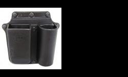"
Fobus SF6900BH Mag/1""Light Glock/H&K 9/40 Belt
Flashlight/Magazine Pouch
- Tye: Belt
- Color: Black
Features:
- Low profile design for concealability
- Securely holds single mag and light
Fits:
- Surefire 3p/6p/9p and Glock magazine 9/40/.357/.45
-