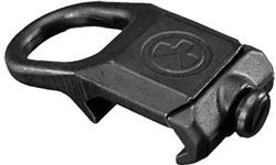 The RSA provides a forward sling attachment point for the Magpul MS2 or MS3 and other clip-in systems. Made from precision cast black manganese phosphatized steel, the RSA attaches to any MIL-STD-1913 Picatinny/STANAG 4694 rail. The RSA has been proven t
