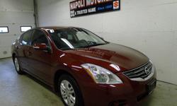 Napoli Nissan
For the best deal on this vehicle,
call Marci Lynn in the Internet Dept on 203-551-9622
2010 Nissan Altima
Drivetrain: Â FWD
Engine: Â 4 Cyl.
Vin: Â 1N4AL2AP8AN474114
Color: Â Red
Body: Â Sedan
Mileage: Â 21545
Transmission: Â Cont. Variable
