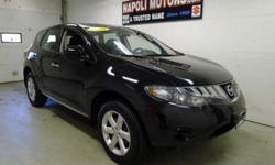 Napoli Nissan
For the best deal on this vehicle,
call Marci Lynn in the Internet Dept on 203-551-9622
Click Here to View All Photos (20)
2009 Nissan Murano Pre-Owned
Price: Call for Price
Condition: Used
VIN: JN8AZ18W19W131512
Stock No: 7670X
Mileage: