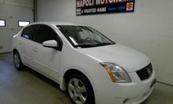 Napoli Nissan
For the best deal on this vehicle,
call Marci Lynn in the Internet Dept on 203-551-9622
Click Here to View All Photos (20)
2008 Nissan Sentra Pre-Owned
Price: Call for Price
Body type: Sedan
Mileage: 19151
Exterior Color: White
Interior