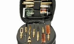 Otis Deluxe Law Enforcement Cleaning System - Soft Pack. Designed for Law Enforcement pistols and sub guns 9MM through .45 cal., .223 cal./5.56MM, .308 cal./7.62MM rifles and 12 gauge shotguns.
Manufacturer: Otis Deluxe Law Enforcement Cleaning System -
