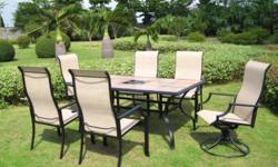 Patio Dining Set: 7-Piece Tile Top Metal Patio Dining Furniture Set Best Deals !
Patio Dining Set: 7-Piece Tile Top Metal Patio Dining Furniture Set
Â Best Deals !
Product Details :
Find patio furniture sets at Target.com! Transform your lawn or patio into