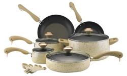 Paula Deen 15 pc Cookware Set - Oatmeal Best Deals !
Paula Deen 15 pc Cookware Set - Oatmeal
Â Best Deals !
Product Details :
Find cookware, open stock and sets at Target.com! Cook up some fun in the kitchen with this 15-piece cookware set from paula deen.
