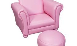 Pink Gift Mark Kid's Ottoman Best Deals !
Pink Gift Mark Kid's Ottoman
Â Best Deals !
Product Details :
The Giftmark Upholstered Kid's Chair with Ottoman offers supreme style and comfort. The chair is thickly padded and upholstered in an easy to clean