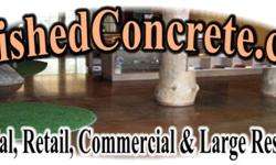 Polished Concrete
Polished concrete can turn your ugly old floors into beautiful stone like surfaces. Having your concrete floors polished, makes cleaning a breeze, no need for carpet, tile or vct. We have heavy duty equipment used for all retail,