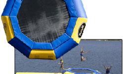 Answer the call for quality family fun with an Aqua Jump, the original water trampoline. Whether you are six or sixty, no other product inspires happiness quite like it. And no other company builds water trampolines better than RAVE Sports.Features: Sets