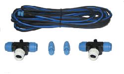 Autopilot Backbone Cable KitThis autopilot backbone cable kit is required to connect the X-10, X-30, X-CAN and X-SOL corepacks to the ST70 Autopilot Control Head.Kit IncludesA06028 - STNG T-piece connector (2)A06031 - Backbone terminators (2)A06036 -