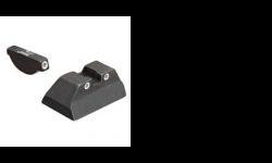 "
Trijicon RA13 Ruger P94 3 Dot F&Rnight sight set
Trijicon Bright & Tough(TM) Night Sights are three-dot iron sights that increase night-fire shooting accuracy by as much as five times over conventional sights. Equally impressive, they do so with the