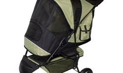Sage Special Edition Pet Stroller Best Deals !
Sage Special Edition Pet Stroller
Â Best Deals !
Product Details :
Enjoy taking your walks with your pet secured safely in this pet stroller. This collapsible stroller is suitable for dogs of all ages and