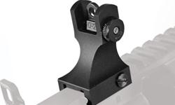 Samson Manufacturing AR15 Fixed Rear Sight Picatinny Mount Black. The Samson Manufacturing AR-15 fixed rear sight is made of 6061 T6 aluminum and Mil-Spec hard coat anodized for durability and long life. It features a standard Dual Aperture which can be