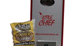Smokehouse Front Loading Little Chief Electric Smoker, RedFeatures:- Made in the USA- Size: 24-1/2" H x 11-1/2" W x 11-1/2" D.- Will smoke up to 25 pounds of meat or fish- Easy to Use! Includes Free Recipe Booklet and Complete Instructions- Includes Free