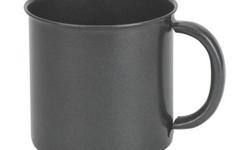 The Stansport Black Granite 14-oz mug is designed for the avid outdoorsman. The rugged steel construction is easy to clean with a permanent, non-stick finish. Features:- Color: Black Granite- Rugged steel construction with a permanent, non-stick finish -