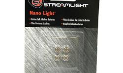 Streamlight Nano Batteries (4 Pack) 61205
Manufacturer: Streamlight
Model: 61205
Condition: New
Availability: In Stock
Source: http://www.fedtacticaldirect.com/product.asp?itemid=46910
