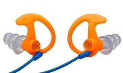 SureFire EP5 Sonic Defender Max Ear Plug Large Orange. Affordable, reusable "full-block" EP5 Sonic Defenders Max utilize a soft, adjustable, triple-flanged stem to seal the ear canal and block out potentially harmful sounds, providing an impressive Noise