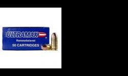 "
Ultramax 40R5 40 Smith & Wesson by Ultramax 40 S&W, 180gr, Full Metal Jacket, (Per 50)
The foundation upon which Ultramax built in 1986 remains the same. They are dedicated to provide a top quality product manufactured to exacting standards of