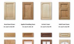 New unfinished kitchen Cabinet Doors Custom Wood Cabinet Doors, Made any size to replace your existing cabinet doors.
Crafted from high quality hardwoods
High quality custom cabinet doors made any size to fit your cabinets.
Numerous styles and cabinet