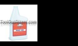 "
FJC, Inc. 2487 FJC2487 PAG Oil - 100 Viscosity 8 oz Bottle
Features and Benefits
Recommended by OE and compressor manufacturers
For Use with R134a only
Meets or exceeds OEM specifications
Poly Alkylene Glycol (PAG)
Comes in 8oz. easy poor bottle