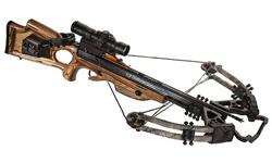 The precision laminated stock coupled with the new carbon fiber barrel make this one of the most attractive high performance crossbows on the market. With arrow speeds exceeding 345 feet per second, this speed demon is as deadly as it is beautiful. The