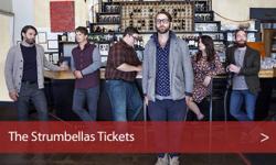 The Strumbellas Tickets Canalside - NY
Saturday, July 23, 2016 01:00 pm @ Canalside - NY
The Strumbellas tickets Buffalo that begin from $80 are among the commodities that are greatly ordered in Buffalo. Do not miss the Buffalo performance of The