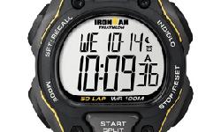 Ironman 50 LapPart: T5K494Stay dedicated and shape up with this Ironman watch. This triathlon inspired watch, with its lap and split-time capabilities, is designed to keep up with you as you run, bike, and swim your way to success. A strong mineral window