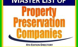 Trash Out Biz -- Necessary Foreclosure Cleaning Business REO Directory
**NEW** 2015-2016 Master List of Property Preservation Companies Directory, 4th Edition: Foreclosure Cleanup and Real Estate Services Industry Guide, $29.99. Use discount code