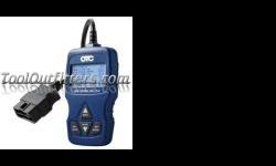 "
OTC 3109N OTC3109N Trilingual OBD II/EOBD and CAN Scan Tool
Features and Benefits:
AutoIDâ¢ - Automatically selects the vehicle so you don't have to on most 2000 and newer vehicles
Graph live data
Read and erase diagnostic trouble codes
Read and display
