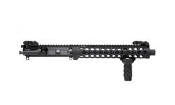 Features:- M4 Mil-Spec Bolt Assembly & Charging Handle Included- Hammer Forged NiCorr-Lined Barrel With A 1/7 twist- TRX Extreme 11" Free Float Rail (W/three removable rails )- Folding Front and Rear BattleSights- Claymore Muzzle Brake- Modular Combat