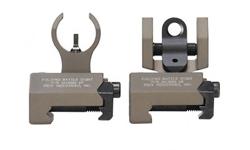Troy BattleSights set the world standard for performance and durability. Now, Troy has developed a rugged low-profile sight designed for firearms with top rails higher than the standard M4. For shooters who favor a sightline that's as close to the barrel