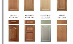 New unfinished kitchen Cabinet Doors, Made any size to replace your existing cabinet doors.
Crafted from high quality hardwoods for yourÂ  Unfinished Cabinet Doors, Needs
High quality custom cabinet doors made any size to fit your cabinets.
Large selection