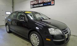 Napoli Nissan
For the best deal on this vehicle,
call Marci Lynn in the Internet Dept on 203-551-9622
Click Here to View All Photos (20)
2008 Volkswagen Jetta S PZEV Pre-Owned
Price: Call for Price
Condition: Used
Body type: Sedan
Model: Jetta S PZEV
