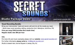 http://www.secret-sounds.com
Tag words: Studio Musician Bundle: As above but additionally includes professional live studio musicians for drums, bass and guitars. This is especially interesting for the styles Rock, Country and sometimes Pop. ? Full track