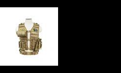 "
NcStar KZCMS4T Zombie Dead Ops Kit Tan (Avs, Cpv2915G
The NcSTAR Vism Zombie Stryke ""Dead Ops"" Tactical Vest (Tan) is the perfect piece of tactical gear for taking on the undead, featuring four included MOLLE pouches which provide you with endless