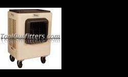 "
IMPCO AIR COOLERS SPM20 IPCSPM20 10"" Metal Mobile Evaporative Cooler 2,000 CFM
Features and Benefits:
2,000 cfm cools approximately 700 square feet
Adjustable louvers
Top tool tray
Hose connection for continuous use
Fluted media for high efficiency