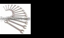 "
Sunex 9715 SUN9715 14 Piece Metric Raised Panel Combination Wrench Set
Features and Benefits:
Canvas pouch included
Raised panel design
High density, dropped forged alloy steel for strength
Wrenches guaranteed and available either as a set or