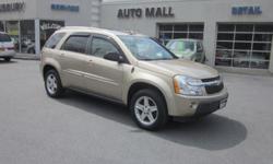 Price: $10995
Make: Chevrolet
Model: Equinox
Color: Gold
Year: 2005
Mileage: 77011
This could End Your Search! SUNROOF, LEATHER INTERIOR with HEATED SEATS, GREAT SHAPE!! Yes, fortunately this ALL WHEEL DRIVE Equinox LT was Just Traded Here so we're able