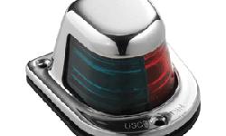 1-Mile Deck Mount, Bi-Color Red/Green Combo Sidelight - 12V - Stainless Steel HousingPart #: 66318-7Constructed of corrosion-resistant 304 stainless steel, these lights provide one-mile visibility for power boats up to 39.4 ft. (12 meters). Lights include