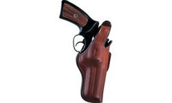 The original thumbsnap holster designed by Bianchi more than 30 years ago. This holster design has proven itself for carrying long barreled revolvers in the field, and is equally adept in concealment applications. An integral steel-reinforced thumb snap