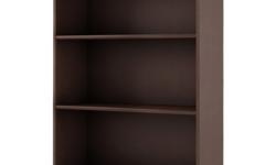 Brown South Shore Bookcase Best Deals !
Brown South Shore Bookcase
Â Best Deals !
Product Details :
Showcase your pictures, books and knickknacks in style with this chocolate 3-shelf bookcase. The contemporary style of this bookcase and the rich finish