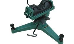 Caldwell The Rock Deluxe Front Shooting Rest. The best way to determine the accuracy of your rifle and ammunition is to shoot them from a solid bench -- with a quality shooting rest. With precise repeatability of shots as your goal,The Rock Deluxe Front