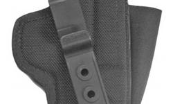 Desantis Tuck This II Holster, Glock 26/27, Beretta Nano w/ Laser, Ambidextrous - Black. The DeSantis Gunhide #M24 Tuck-This II holster is built from heavily padded 1050D black Ballistic nylon and lined with slick pack cloth. The widely adjustable belt