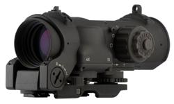 The ELCAN SpecterDR Dual Role 1x / 4x Optical Sight, 5.56 CX5395 Illuminated Ballistic Reticle, A.R.M.S. Picatinny Mount (DFOV14-C1) represents a revolution in optical sight design.
The worldÃ¢â¬â¢s first truly dual field of view optical sight, the SpecterDR