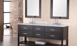 TYCROMEDIA.COM
Bathroom Furniture > Double Sink Bathroom Vanity
Jasper Modern Double Bathroom Marble Vanity Cabinet- with faucet
With a perfect balance of hues and textures, the clean design of this bathroom vanity is striking. The top of this vanity is a