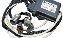 The EMS100 wire harness (part # EMSYRM01) connects between the engine and instrument panel. Most modern Yanmar engines use the rectangular Yazaki connector, but you should verify the type of connector prior to considering purchasing the EMS100 or