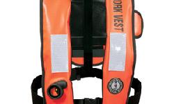 Mustang Survival Inflatable Work VestOffers Unsurpassed Comfort in a Type V-Approved Work VestAvailable exclusively from Mustang Survival, the Inflatable Work Vest is the first of its kind. Designed by Mustang's Innovation & Technology experts and built