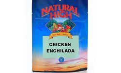Natural High Chicken Enchilada is a real healthy blend of soft tortillas, chicken and Mexican seasonings in a rich enchilada sauce.Ingredients: Masa flour (made with whole grain corn, safflower oil and a trace of lime), Precooked Long Grain Rice,