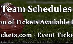2012 NFL : Complete Team Schedules & Tickets
Schedules & Tickets for All National Football League Teams
Preseason - Regular Season - Post Season
The 2012 National Football League Season is going to be a great one with some outstanding action for all of us